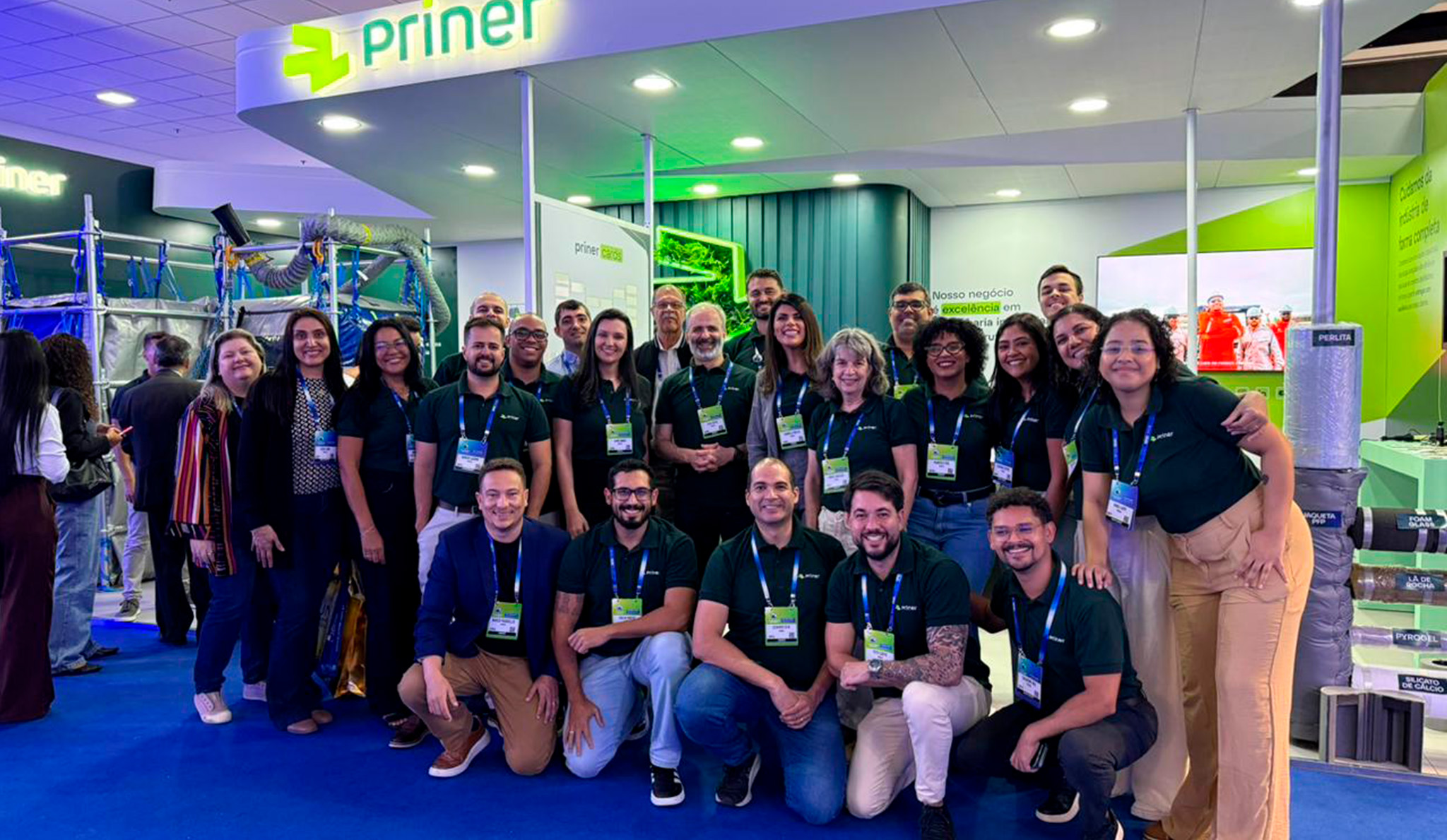 Equipe da Priner na OTC Brasil