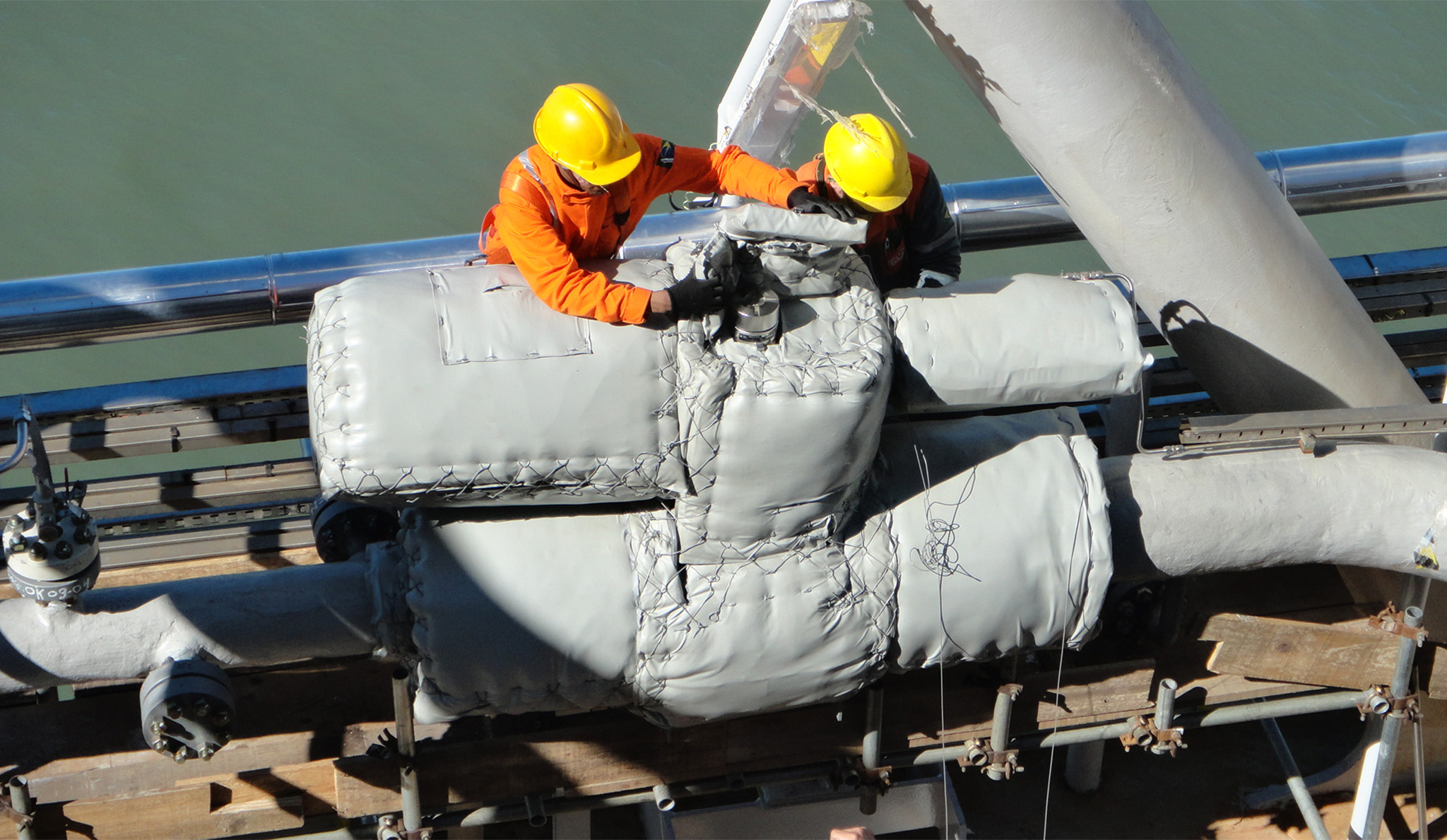 Redução de despesas na indústria com isolamento térmico