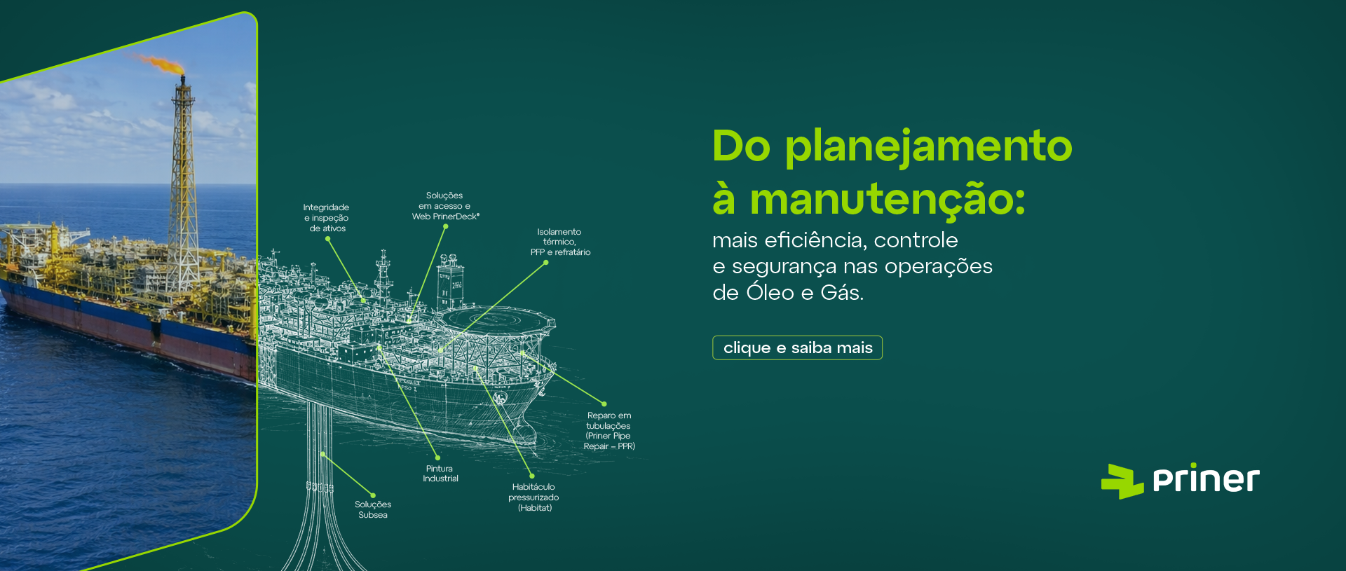 Soluções Integradas para o setor de Óleo e Gás