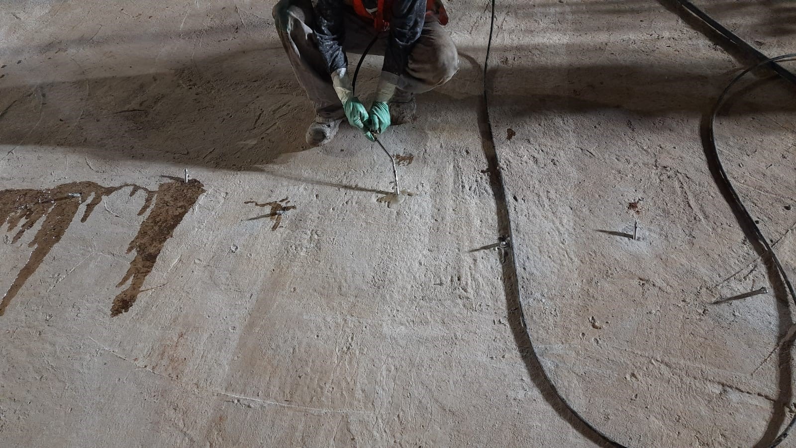 Impermeabilização de espessador de rejeito de minério elevado 2