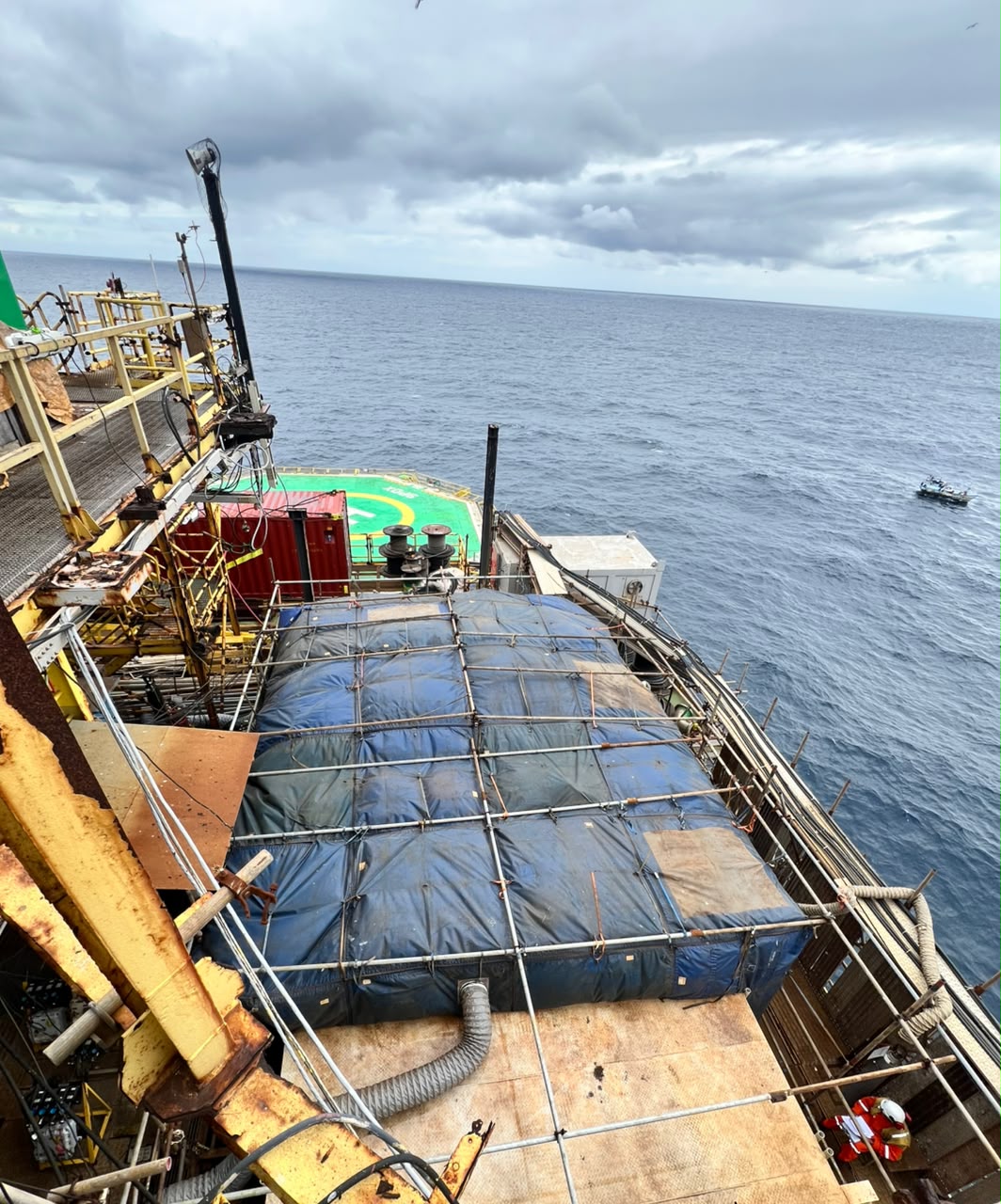 Pressurized Habitat for Hot Work on Offshore Platform 2