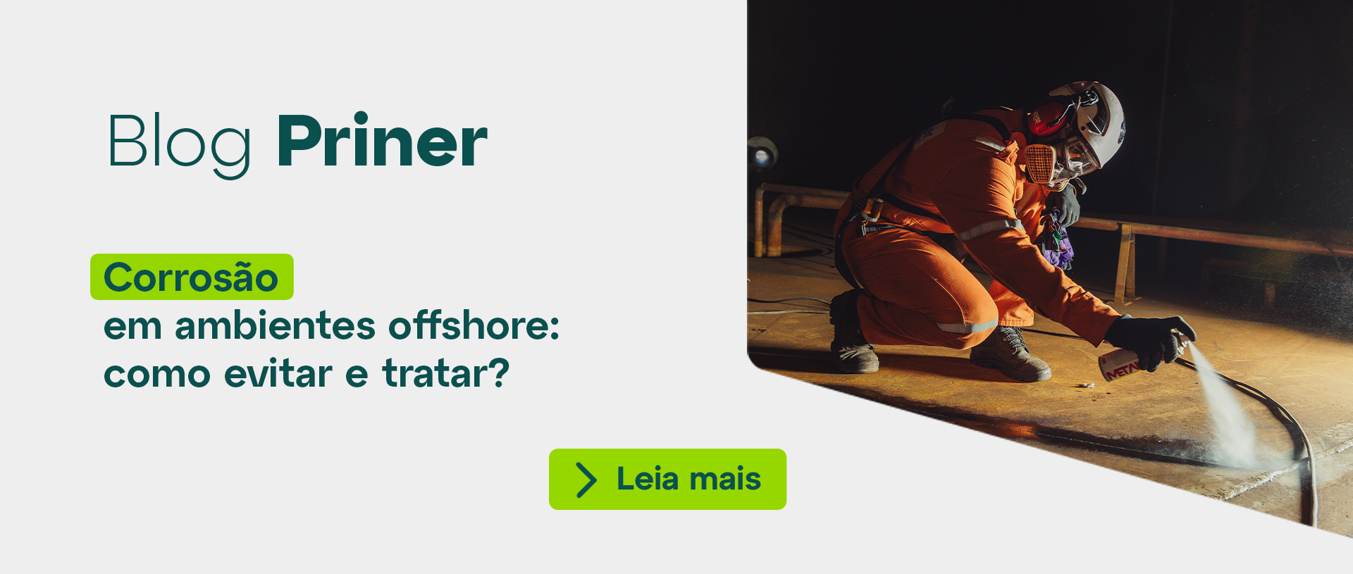 Artigo do blog sobre corrosão no ambiente offshore