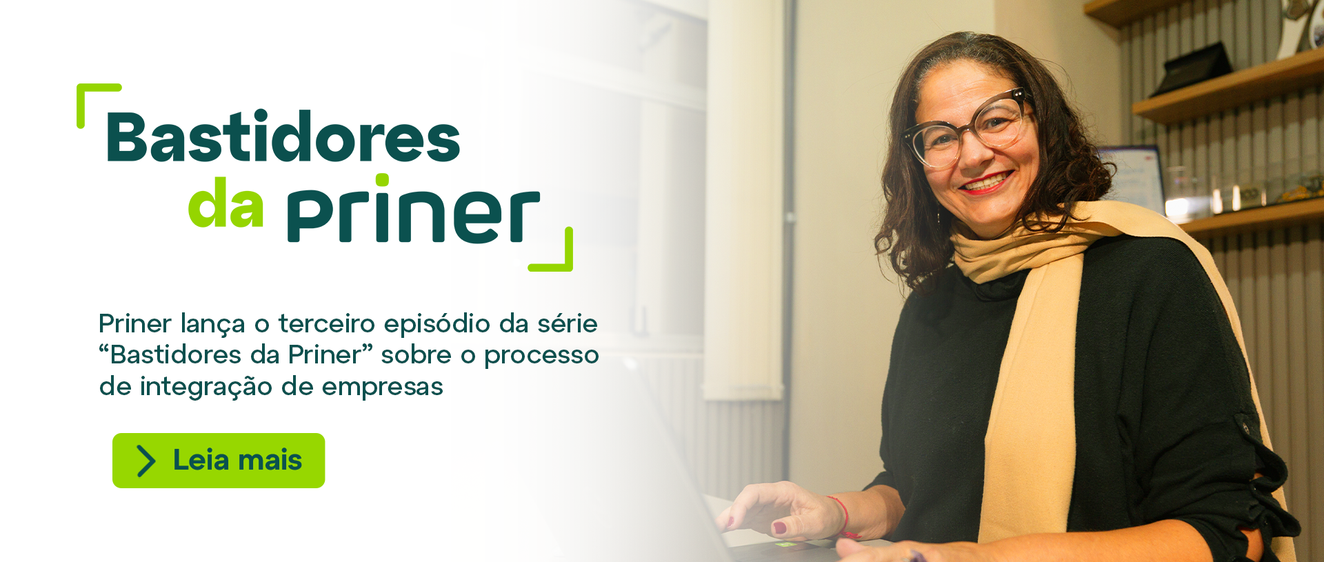 Bastidores da Priner - Integração de Empresas